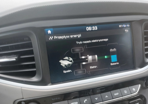 Hyundai IONIQ cena 74200 przebieg: 63000, rok produkcji 2018 z Gryfice małe 191